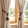 1 Pair with Ball Pendant Curtain Rope Simple Curtain Buckles Curtain Binding Straps  Bedroom