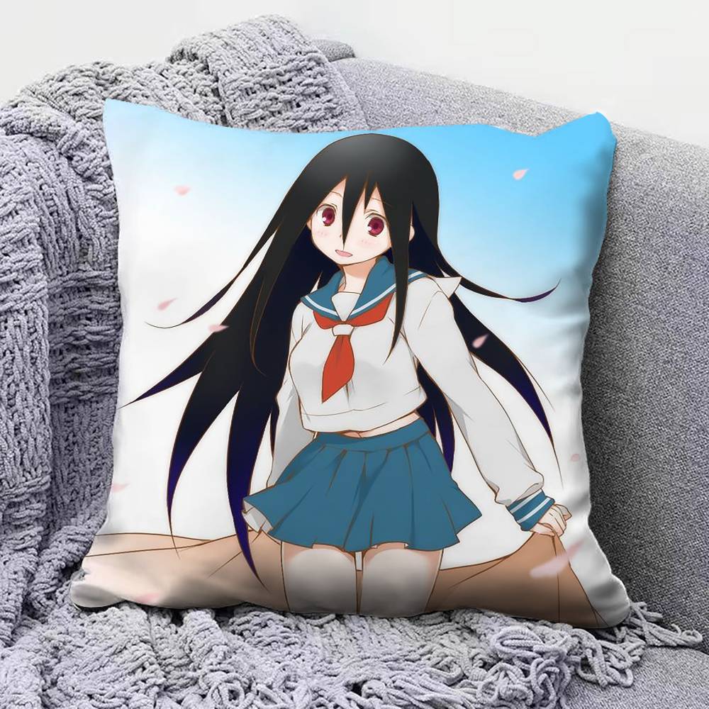 Sayonara Zetsubou Sensei Anime Home Sofa Cushion Covers and Aecorative Custom Pillow Covers