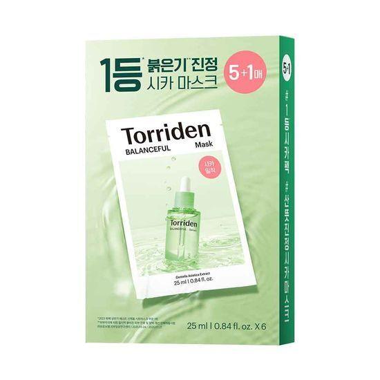 Toriden Mask 5+1 Set (3 Types) (Moisturizing/Soothing/Brightening)