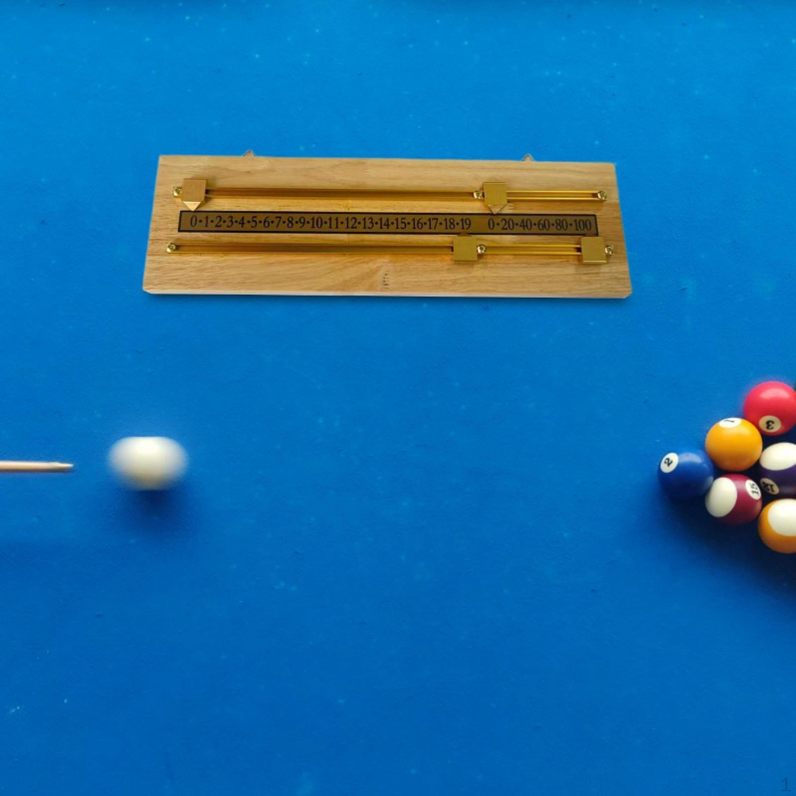 

Снукер Бильярд Табло Шаффлборд Кипер Счётчик для Бильярдного Стола для Профессионалов коричневый