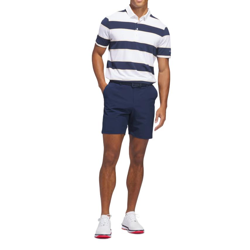 Adidas Ultimate365 Climacool Moisture-Wicking Quick-Dry Striped Polo Shirt Men tops JZ0475