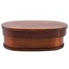 Holzmaterial Japanische Lunchbox 19*12*6cm Tragbare Lebensmittelbox Lebensmittelaufbewahrungsbehälter Für Reisen