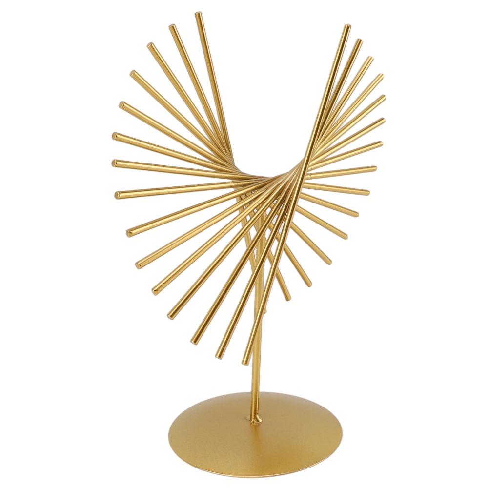 Distinct Surface Texture Handmade Abstract Metal Sculpture Showroom Interior Decor Sun Burst