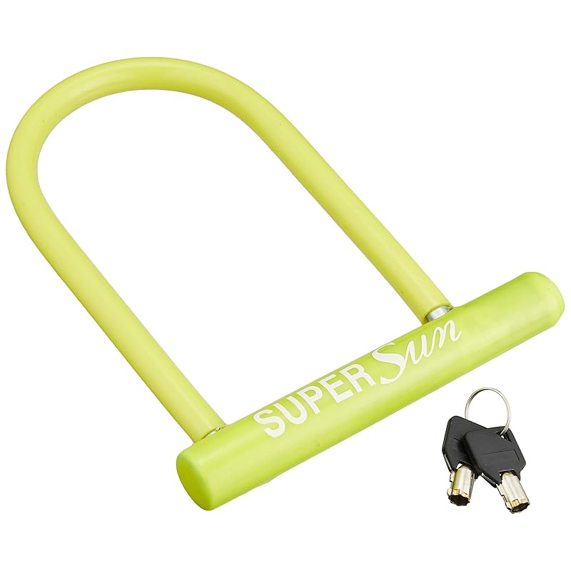 

bike parts center bike lock U-lock yellow yellow 90169016