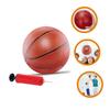 KOMBIUDA 1 Set Mini-Basketball, Standard-Basketball, Mini-Gummi-Basketball, Pool-Basketball, Sportspiel-Basketball, Sportball für Kinder