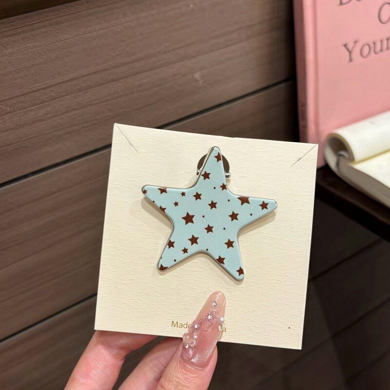 Stylish Sweet Star Hair Clips Decorative Hairpins for Women Girls Perfect for Bangs Holding Wedding Bridesmaid Accessory