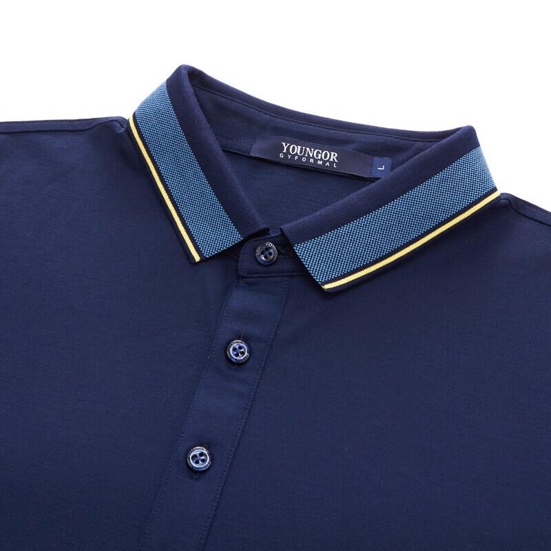 YOUNGOR Men's Casual Short Sleeve T-Shirt