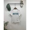 C S In The Room BuTTer leTTerIng Round neCk ShorT Sleeve T ShirT 4Color