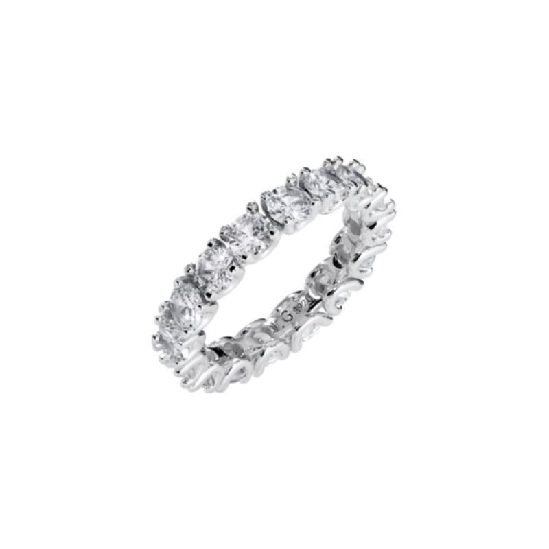 J.Gracelet Eternity Tennis Guard Ring