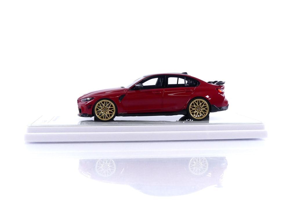 TSM MODEL Scale BMW M3 M Performance Toronto Red Finished TSM430600 1/43 (G80) Metallic, Model,