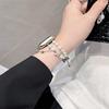 Metal Strap For Huawei Watch Fit 3 Correas Pearl Broken Silver Bracelet For Huawei Fit 4 Fit 2 Straps Star Chain Women Wristband