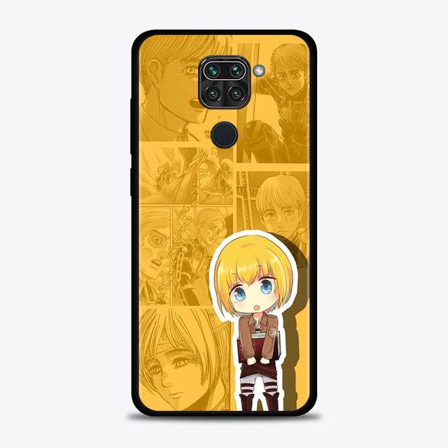 

Чехол для Xiaomi Redmi Note 11 9 8 10 Pro 9s 8t 7 10pro Max, чехол для Redmi 11 9 9c 9a 8 8a 7 7a, супер милый чехол «Атака Титанов» For Redmi Note 11