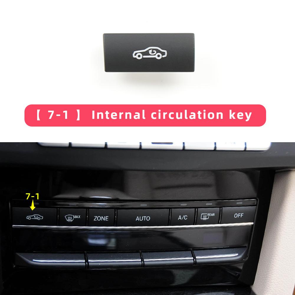 AC Air Conditioning Button 2129008711-A 2129008811-A Replacement for Mercedes W212 W207 Auto Interior Part