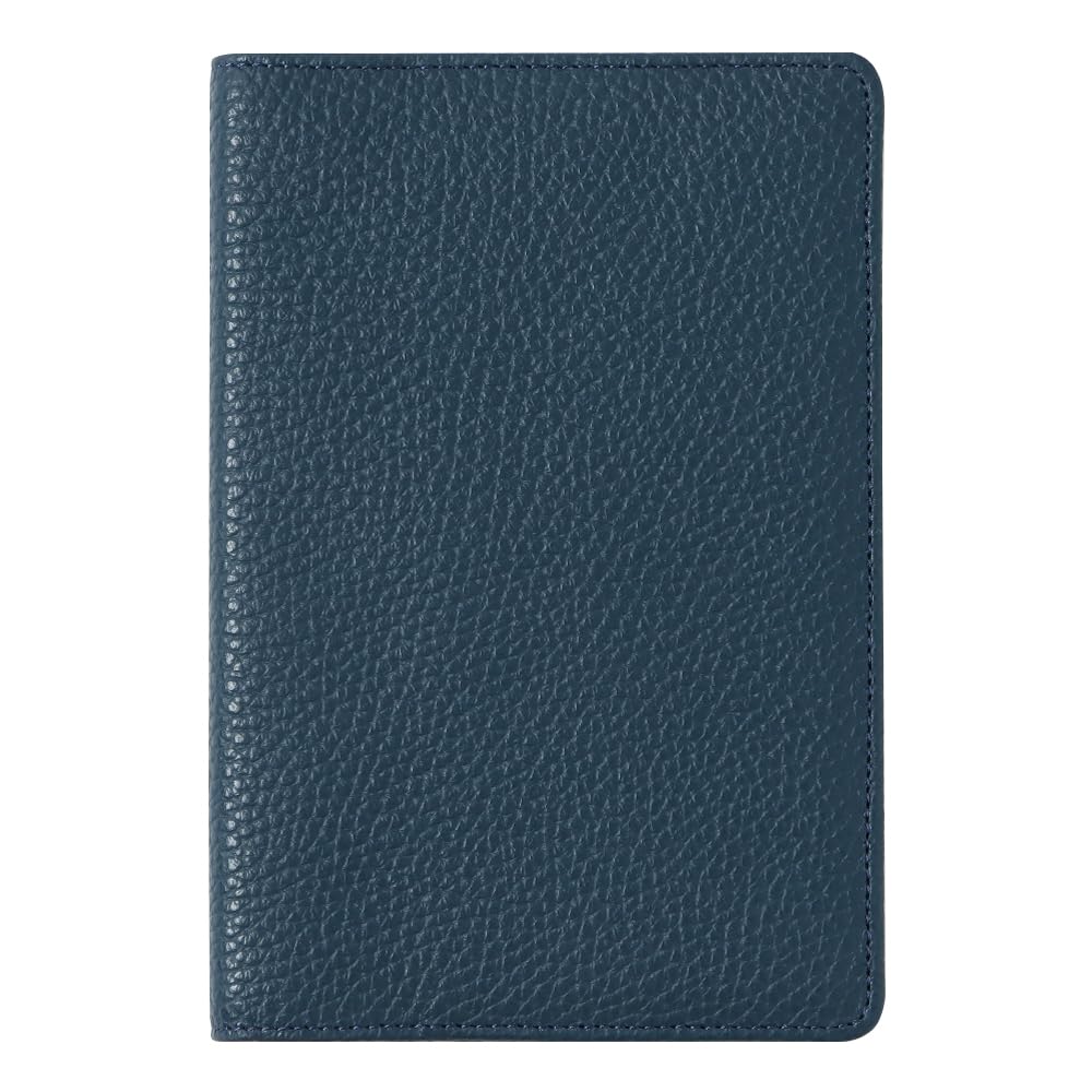 

Обложка для планера Quo Vadis из натуральной кожи 10x15см Темно-синий QUOVADIS qv10x1528nv (воловья кожа) Французская классика