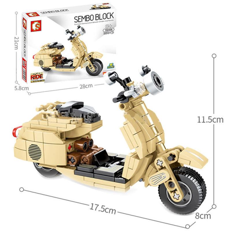 Lego Motocross Bausteine Spielzeug Kinder Pädagogisches Zusammengebautes Offroad-Rennmotorrad Spielzeug