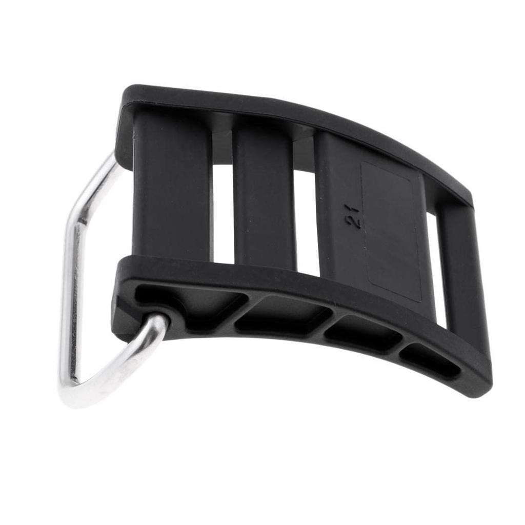 Stainless Steel Scuba Dive Cylinder Tank Strap Cam Lock Buckle Replacement Tech Diving Tank Cam Buckle Enduring