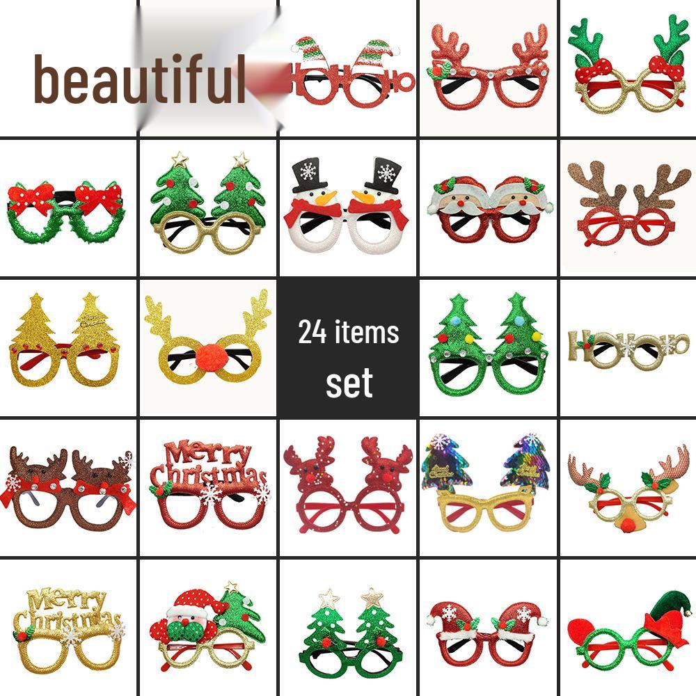 Christmas Glasses – Festive Snowman, Antlers & Santa Designs for Adults & Kids