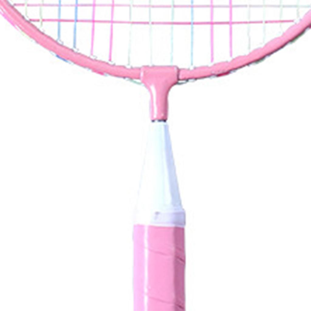Children"s Badminton Racket Set Elementary School Students Outdoor Sports Badminton Racket Pink