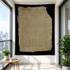 Ancient Papyrus Manuscript Fragment Biblical Greek Text Historical Art