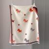 400g Retro Ethnic Bluebird Scarf: Women's Winter Warm Neck Warmer, High-End Imitation Cashmere Shawl.