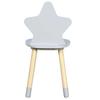 Puppe WOODEN CHAIR FOR CHILDREN GREY STAR