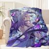 Castorice Honkai Star Rail Flannel Throw Blanket for Couch Travel Hiking Picnic Bed  Perfect Birthday Gift