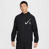 Nike DRI FIT FORM Jackets Men's Black Hooded Moderate Other