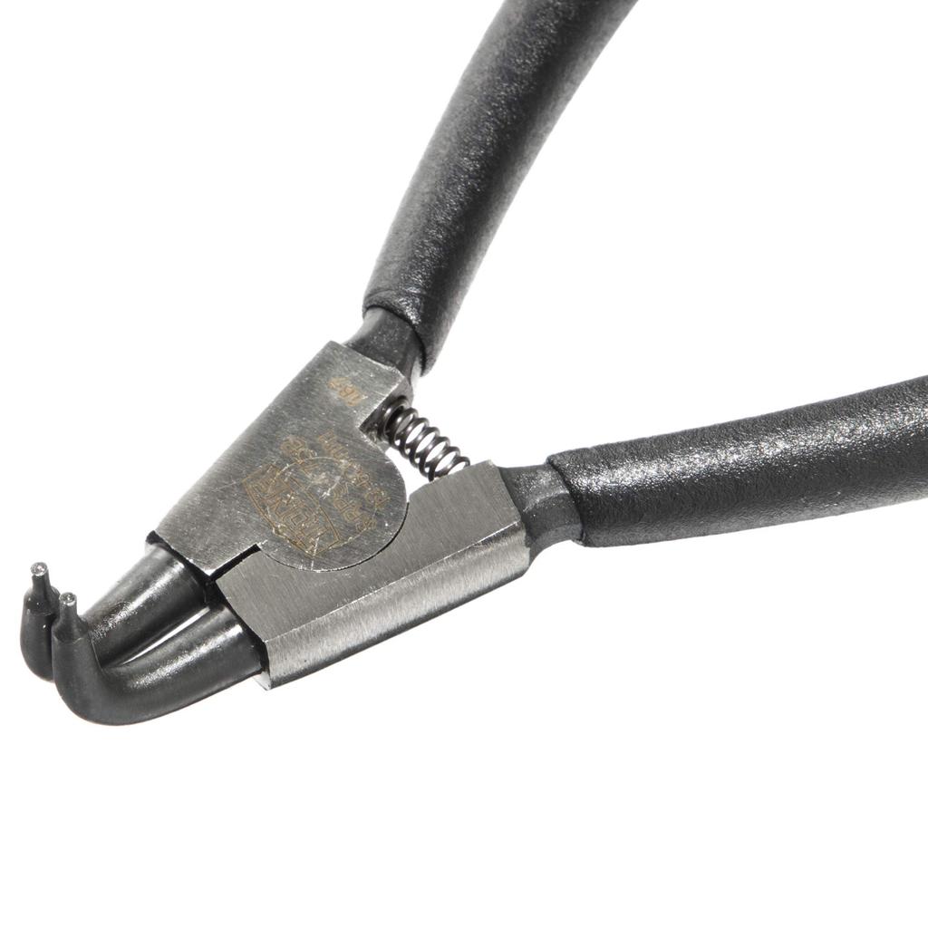 Tone Snap Ring Pliers for SRPS-175B (Bent Type, Shafts) 19-60mm