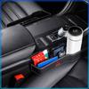 2Pcs Car Seat Organizer Seat Crevice Storage Box Multifunction Goods For Mitsubishi Lancer Lancer ASX Outlander 2 3 Pajero Mirage Exzos Pajero 4