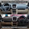 Für Peugeot 206 Plus + T31 2009 2010-2012 Auto Armaturenbrett Abdeckung Lichtschutzmatte Instrumentenbrett Abdeckung Matte Teppich Zubehör