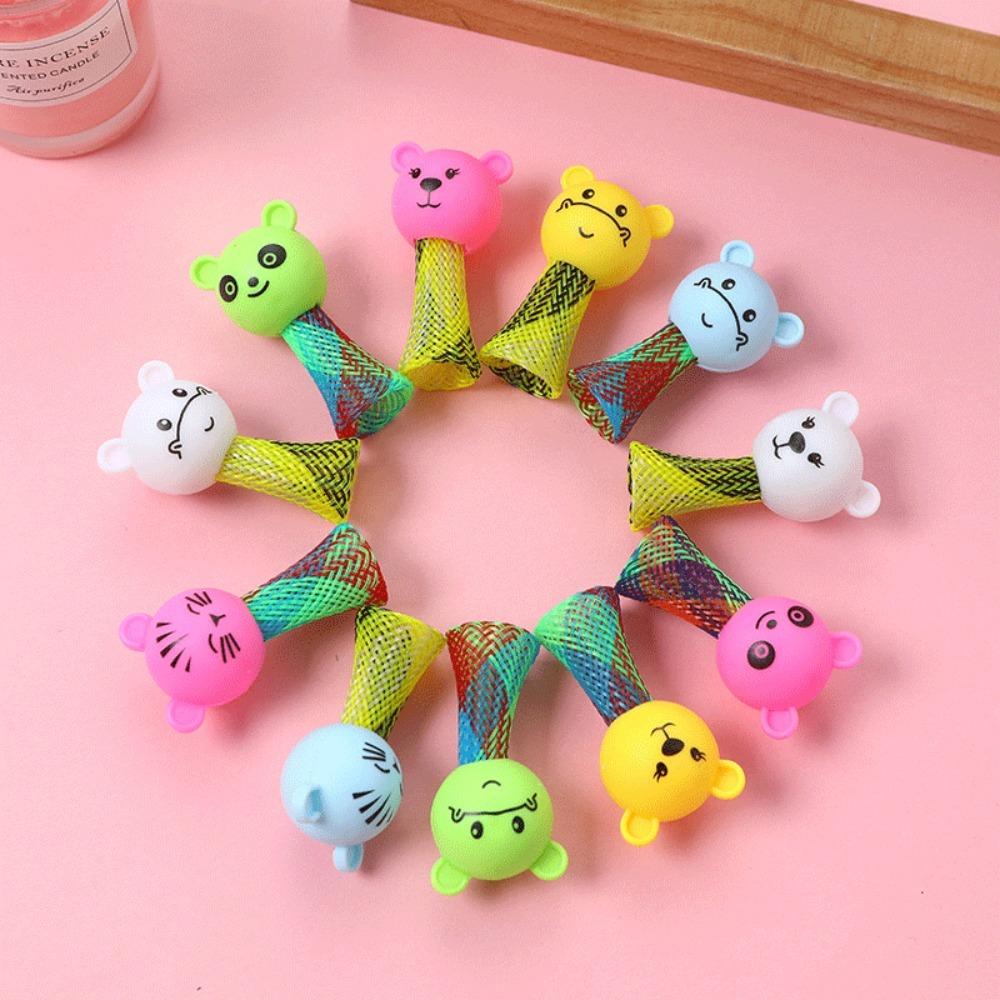 

Multicolor Colorful Jumping Doll Mini Jump Bounce Elf Funny Cartoon Elf Children s Toys Random Color