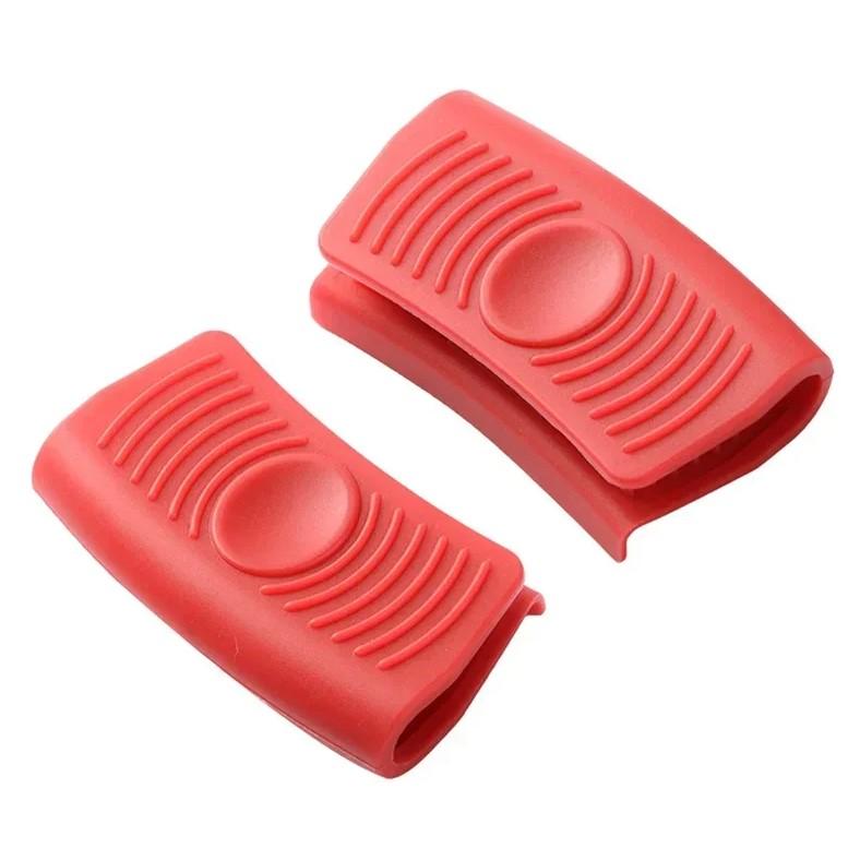 

Silicone Assist Handle Holders Insulated Hot Pot Handles for Cast Iron Wok Pan Frying Pan Handle,Heat Insulation Anti-scalding