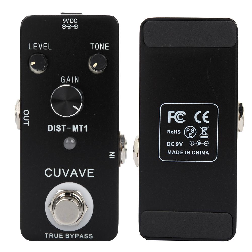 

DistortionMT1 Педаль эффектов для электрогитары с металлическим корпусом и эффектом Distortion True Bypass