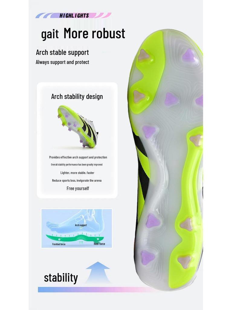 Dětské nízké kopačky Messi: TF Travní a AG Dlouhé kolíky pro středně velké až velké děti - Profesionální sportovní obuv