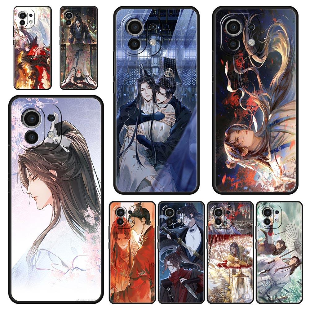 Phone Case For Xiaomi Mi 14 13 12 11 Lite 13T 12T 11x 11T 10T Pro 9T Note 10 Lite Cover Comic Man Erha and His White Cat Master