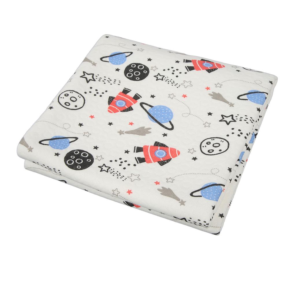 Baby Waterproof Bed Pad Washable Bedwetting Pads Baby Wateproof Bed Mat Protector for Kids Toddler Space Model