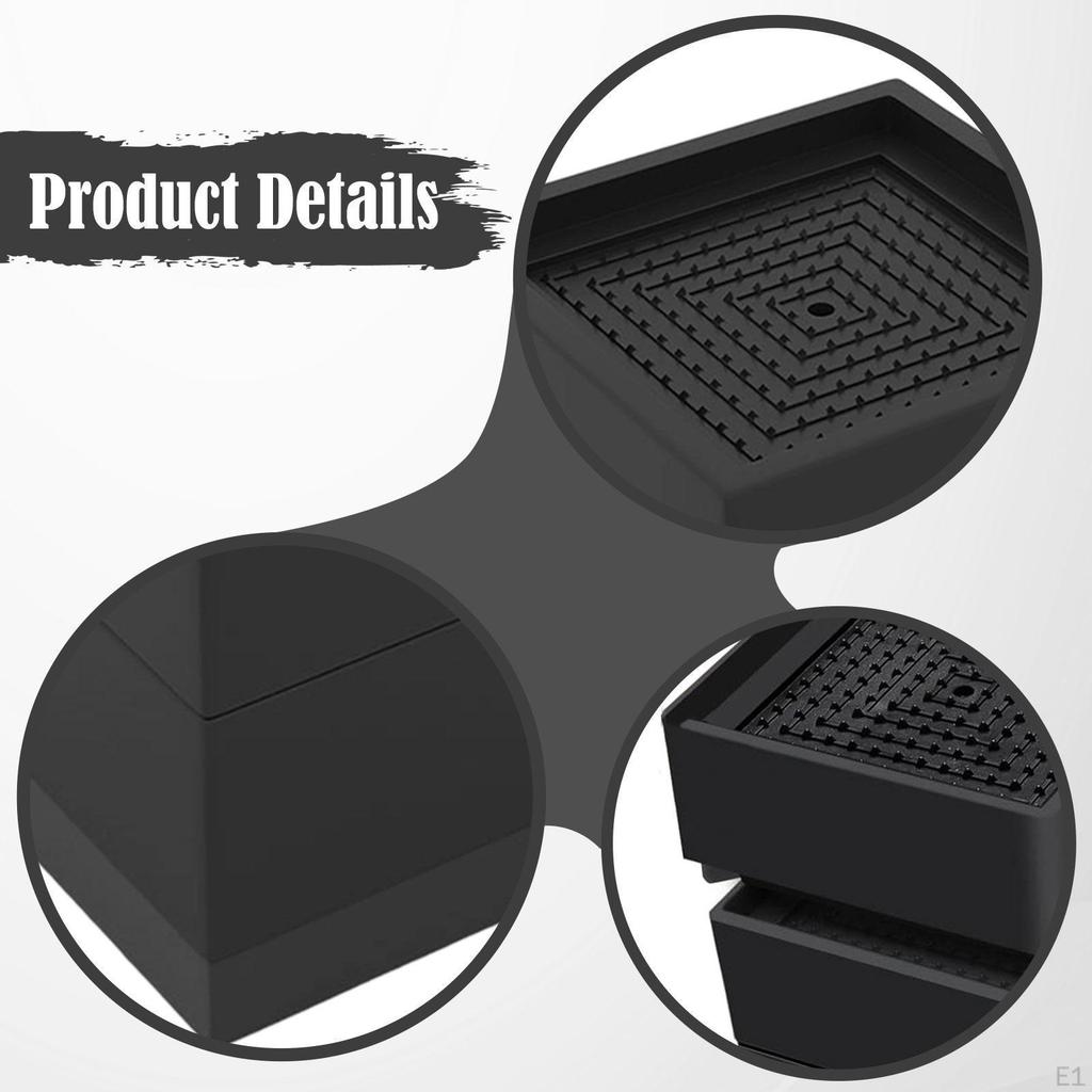 4 Pieces Bed Lifters for Furniture And Space Utilization