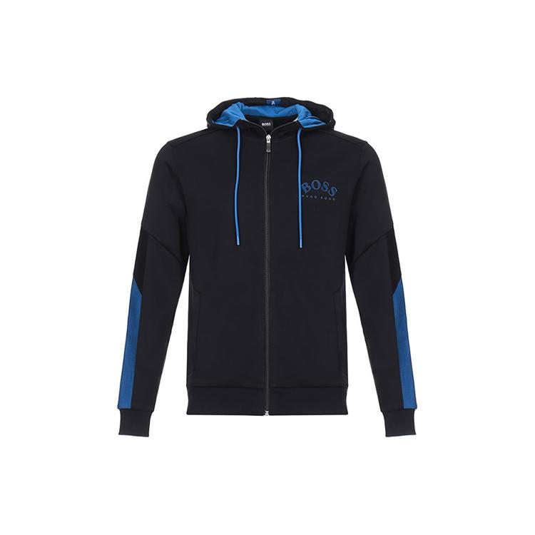 HUGO BOSS Sweatshirts Men`s Black Hooded