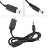 Adjustable Voltage Step Up Universal QC3.0 USB To for DC 12V 1.5A 5.5x2.1mm Cable Power Boost Line For WiFi Router LED S
