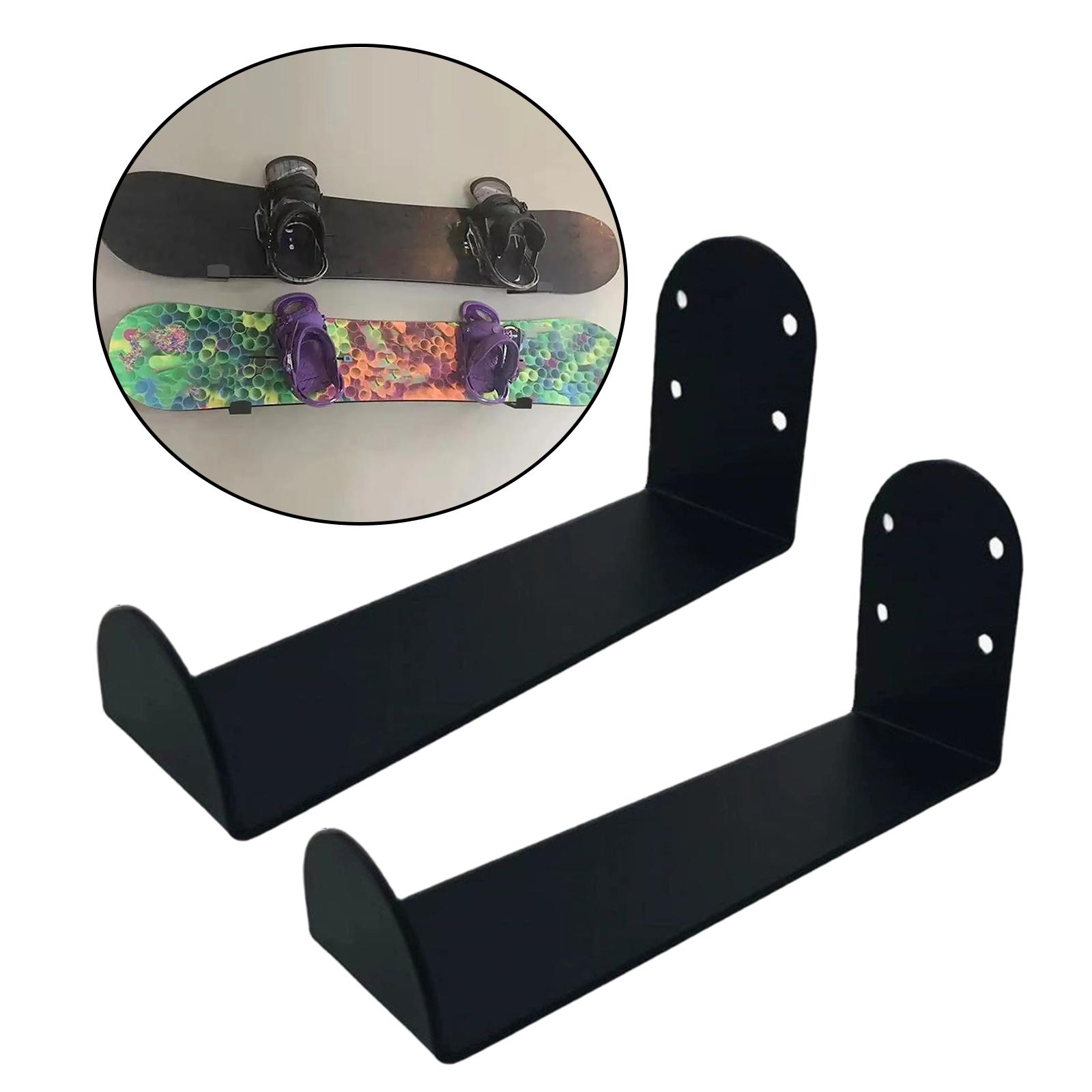 

Skateboard Wall Mount Rack Storage Organizer Metal Longboard Deck Snowboard