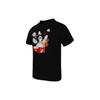 Nike Cartoon Shoebox Logo Print Rundhals Sport Kurzarm T-Shirt Herren Tops Schwarz DH0016-010