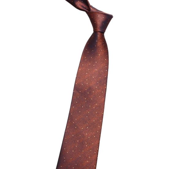Men Tie Formal Striped Spotted Print Groom Wedding Tie Business Wear Clear Pattern Pointed Office Banquets Necktie