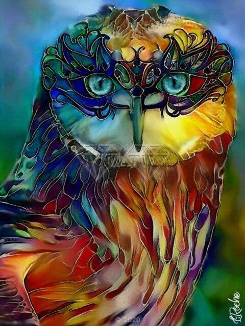 

5D DIY Алмазная картина Набор Животные Тигр Лев Слон Полная квадратная и круглая Алмазная мозаика Вышивка крестом Домашний декор Искусство Full Round 20x25CM