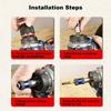 Universal Magnetic Screwdriver M10 Interface Head Bit Holder Metal Magnetizer Steel Sleeve Power Tool Position Ring Accessory
