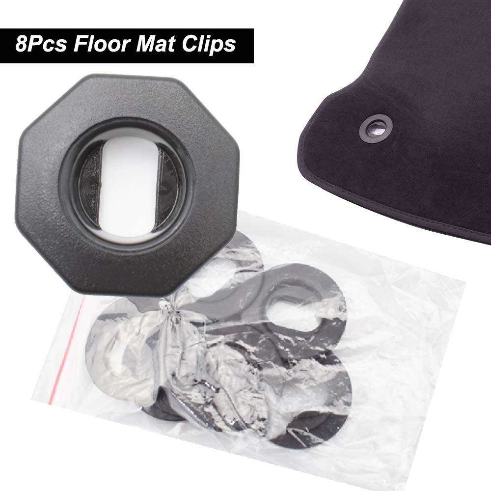 XUKEY 4PCS Floor Mat Retention Hold Clips Car Floor Mat