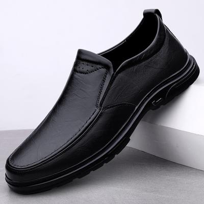 Mode Neue Leichte Herren Outdoor Slipper 2024 Heißer Verkauf Herren Echtes Leder Fahrschuhe Hohe Qualität Herren Bequemer Freizeitschuh