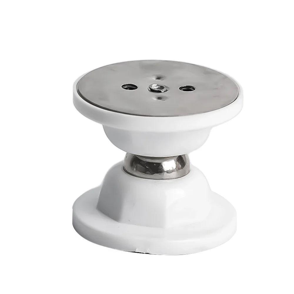 

3pc Magnetic Door Stopper Holder Free-punch Door Stop Silicone 4.7cm Anti Collision Windproof Household Hardware Accessories 1PCS белый