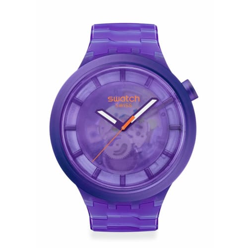 Swatch PURPLE JOY SB05V103 watch, purple