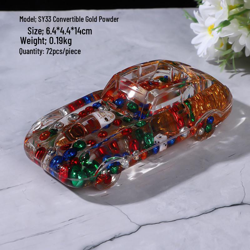Internet Celebrity Stress Relief Hourglass: Oil Slide Water Drop Acrylic Ornament for Students, Perfect Small Gift