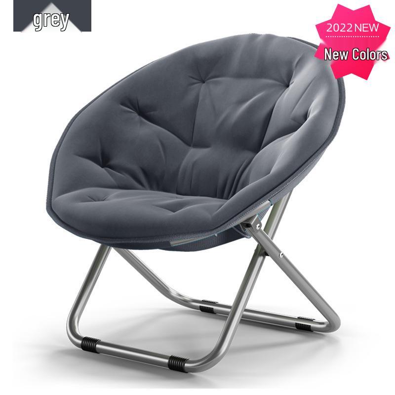 Składane krzesło rozkładane Moon - Idealne na balkon, do sypialni lub na przerwy obiadowe.